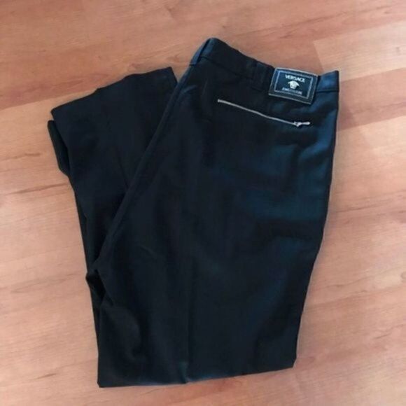 Versace Classic virgin wool pants. Made in Italy. - Picture 2 of 8